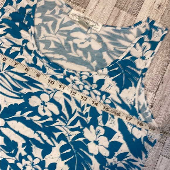 Pineapple Moon Sleeveless Mini Hawaiian Sundress Swim Suit Cover Size Me… - Picture 6 of 7